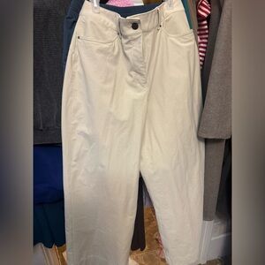 Lululemon Beige wide leg Pants